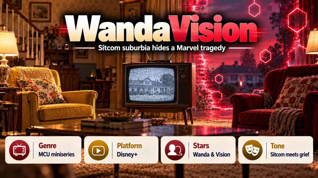 WandaVision: A Marvel Miniseries Blending Sitcoms and Superheroes
