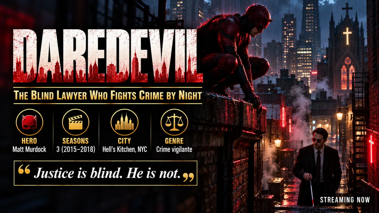 Marvel's Daredevil: A Dark Take on a Blind Vigilante