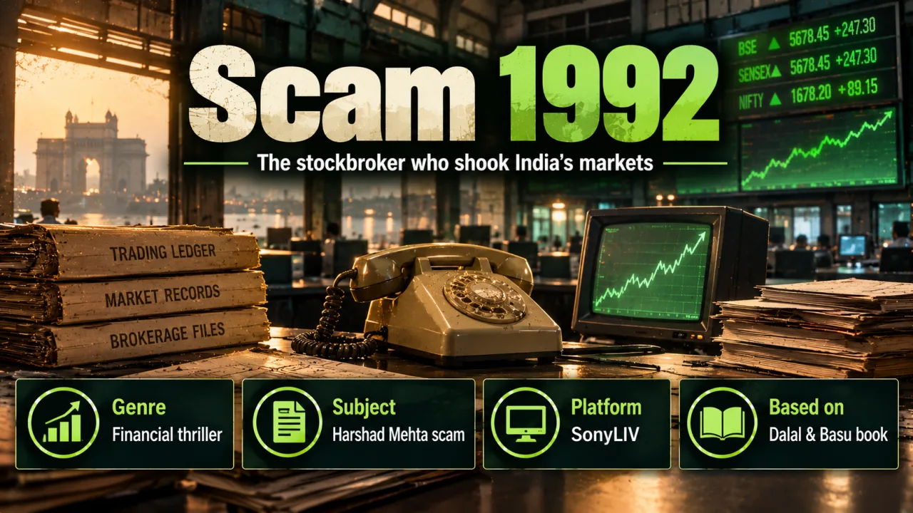 Unraveling Scam 1992: The Rise and Fall of Harshad Mehta – Finepedia