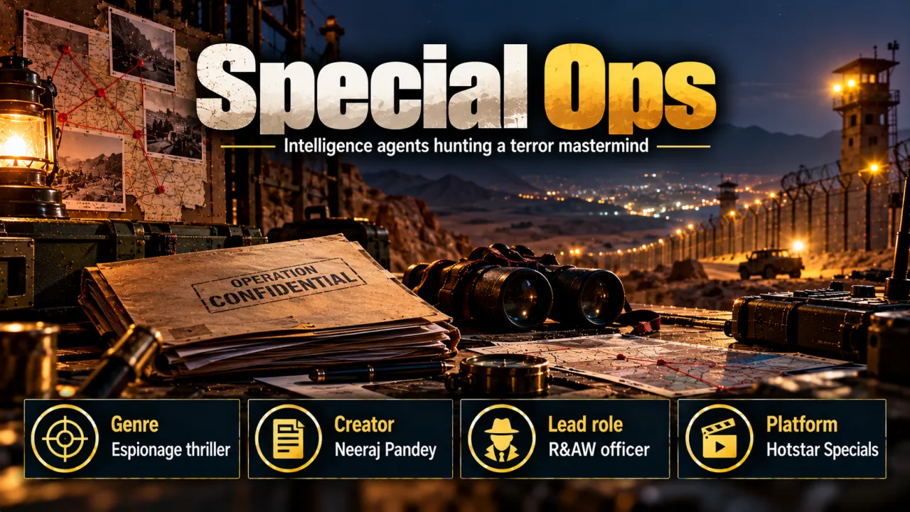 Special Ops: Inside India's Gripping Espionage Thriller