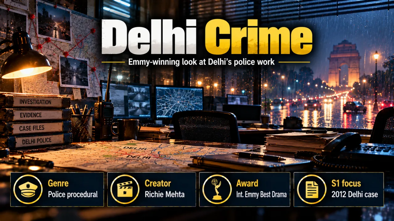 Behind the Scenes of Delhi Crime: Cast, Production, and Reception – Finepedia