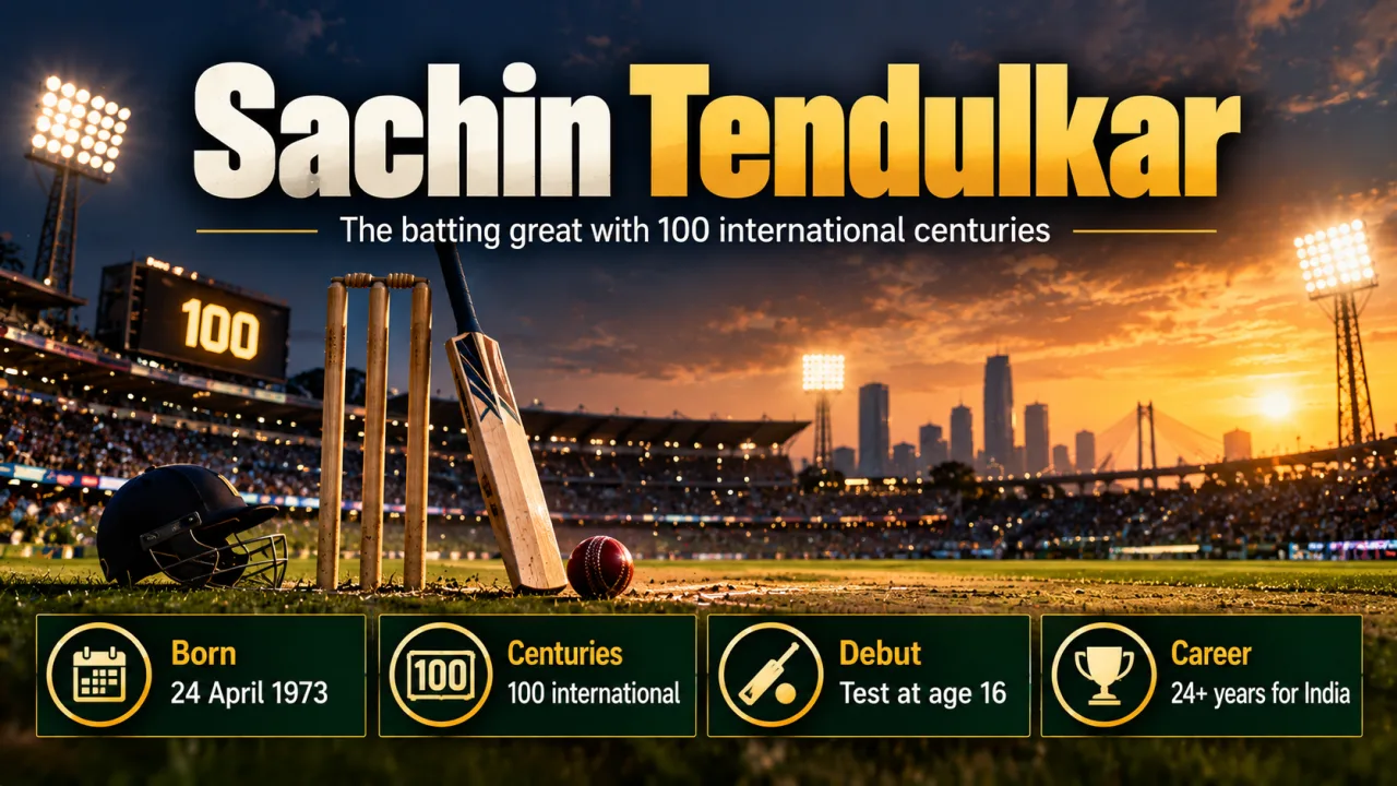 Sachin Tendulkar: A Legacy of Cricketing Excellence