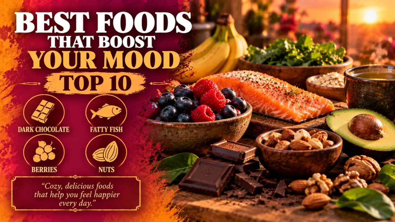Best Foods That Boost Your Mood: Top 10