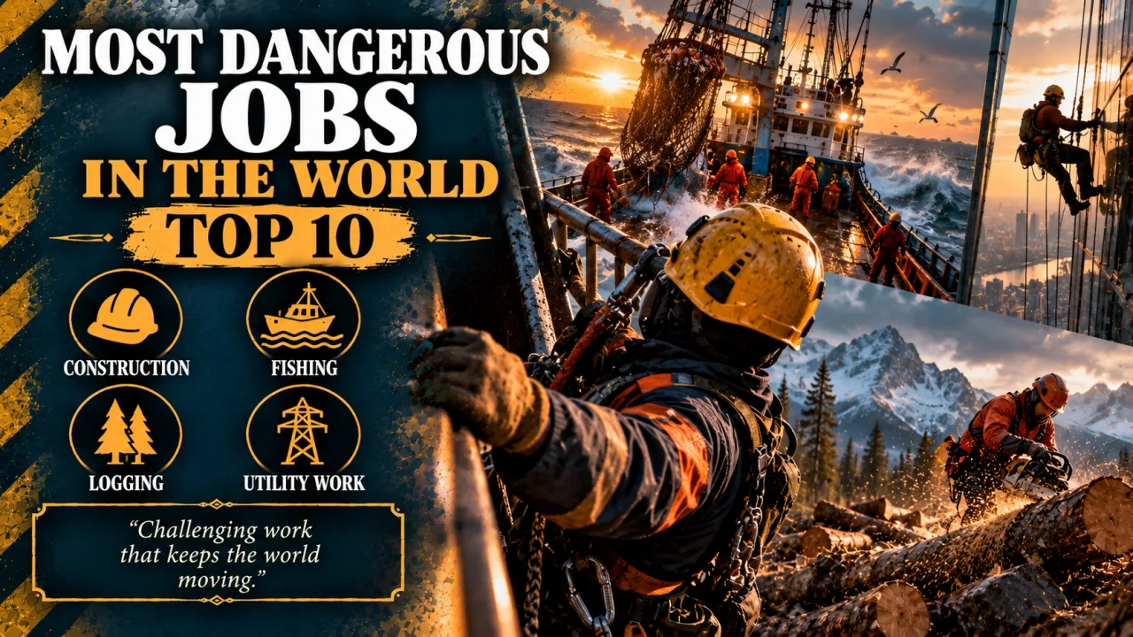 Most Dangerous Jobs in the World: Top 10