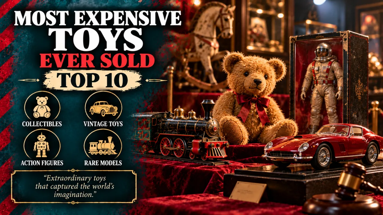Most Expensive Toys Ever Sold: Top 10