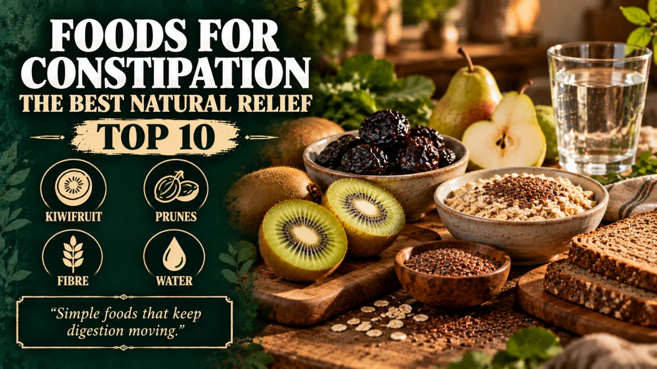 Best Foods to Relieve Constipation: Top 10