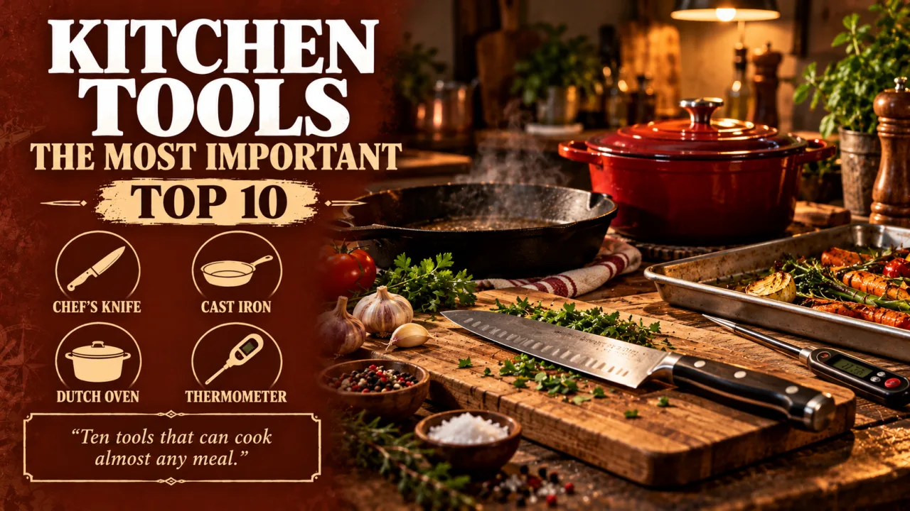 Most Important Kitchen Tools: Top 10