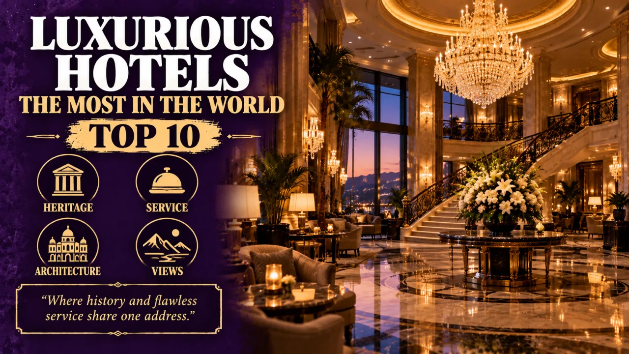 Most Luxurious Hotels in the World: Top 10