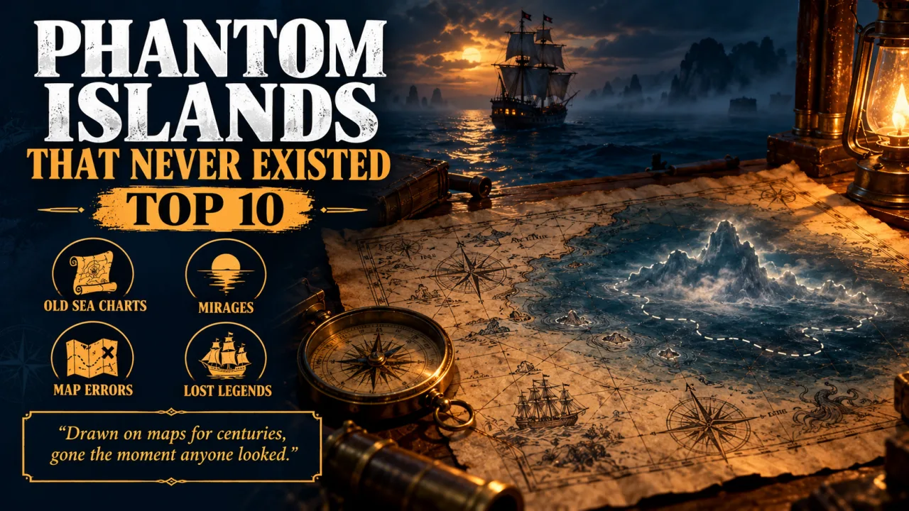 Phantom Islands That Never Existed: Top 10
