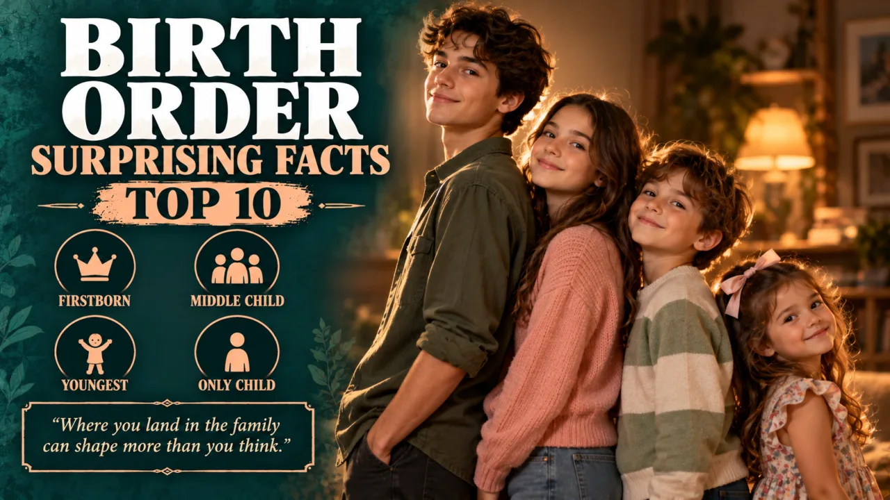 Surprising Facts About Birth Order: Top 10
